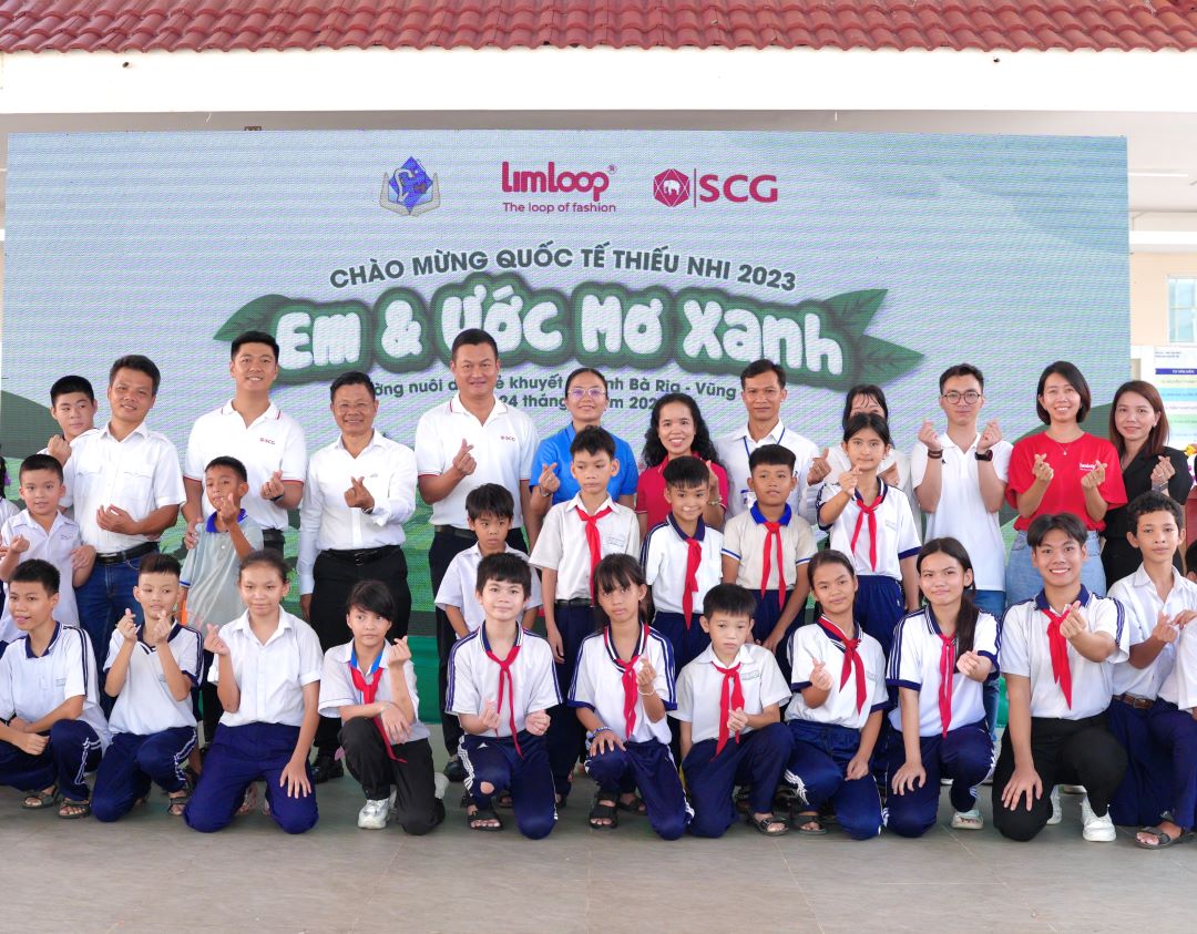 SCG tiếp tục chắp cánh ước mơ cho trẻ em khuyết tật tại tỉnh Bà Rịa-Vũng Tàu